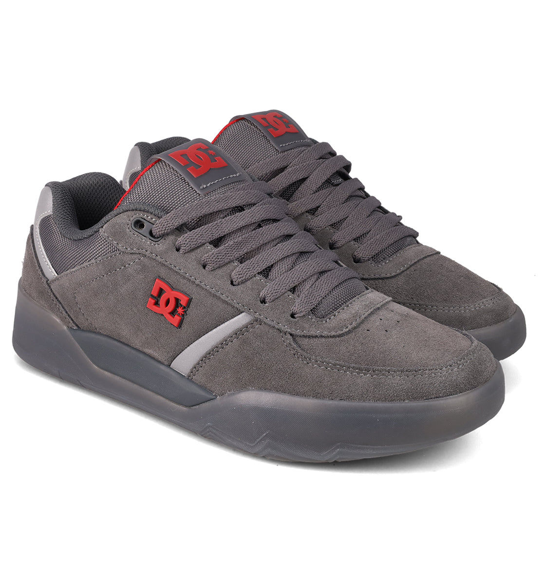 Men's Fractal SE  Shoes - Grey/Red | DC Shoes