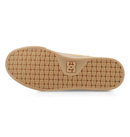 Men's Onyx Skate Shoes - Tan/Teal | DC Shoes