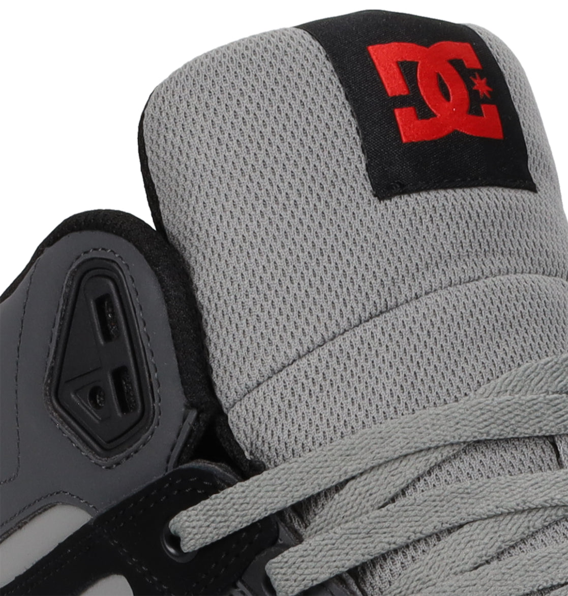 Men's Pure High Shoes - Grey/Black/Red | DC Shoes