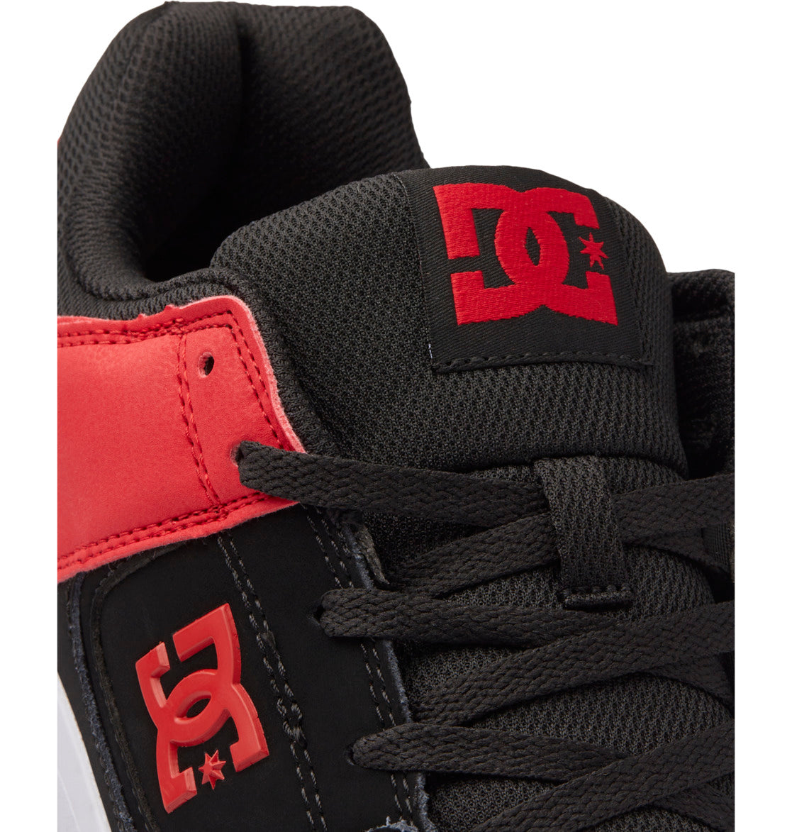 Men's DC Cure Shoes - Black/Red/Black | DC Shoes
