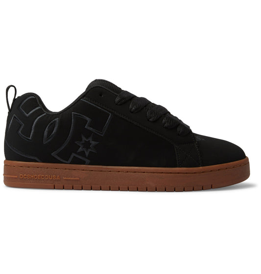 Men's Court Graffik Shoes - Black/Gum | DC Shoes