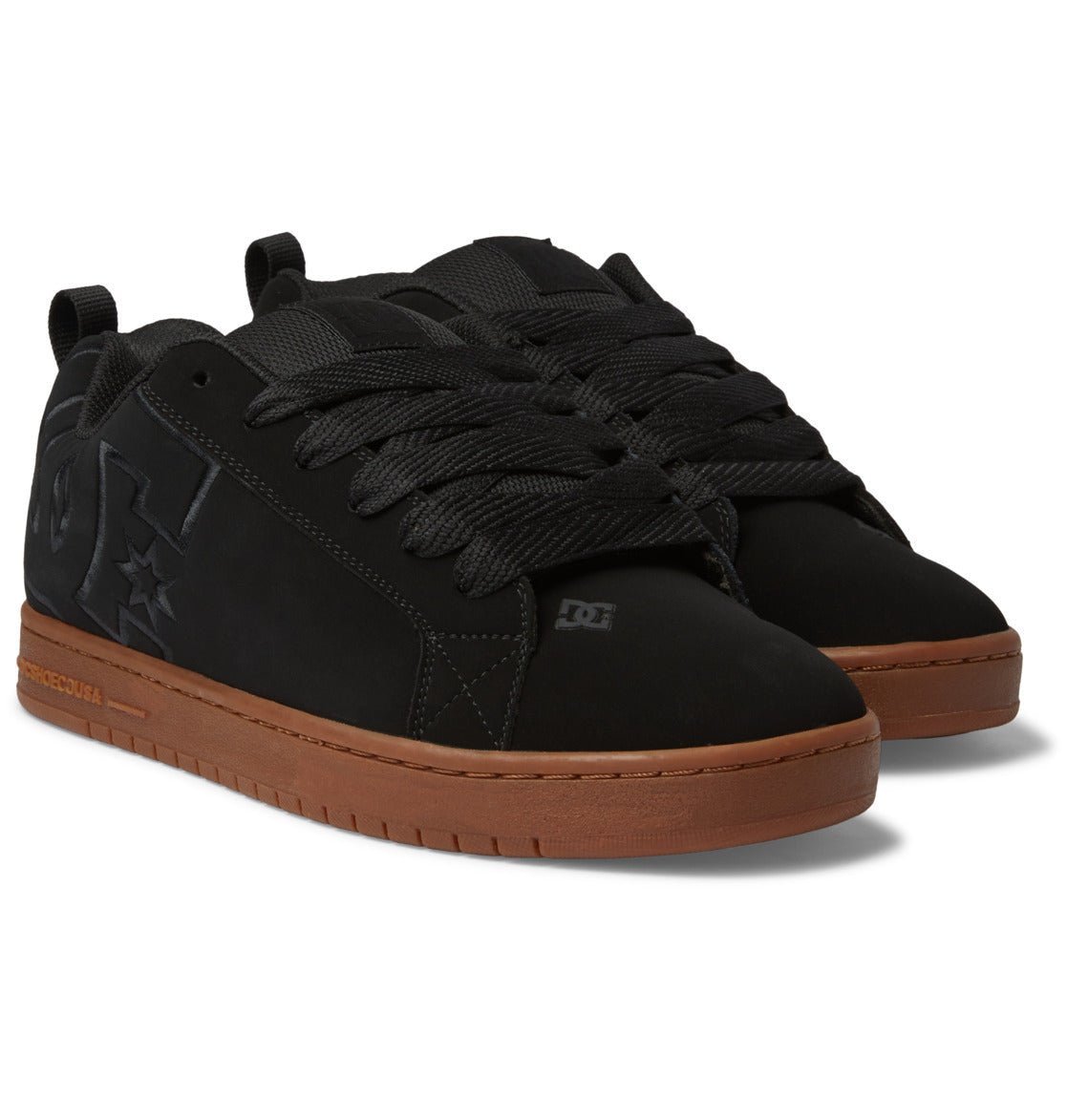 Men's Court Graffik Shoes - Black/Gum | DC Shoes