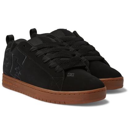 Men's Court Graffik Shoes - Black/Gum | DC Shoes