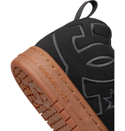 Men's Court Graffik Shoes - Black/Gum | DC Shoes