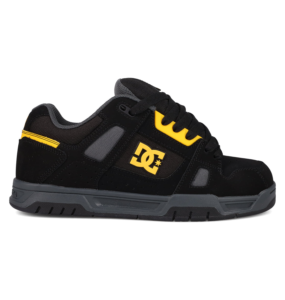 Men's Stag Shoes - Black/Yellow | DC Shoes