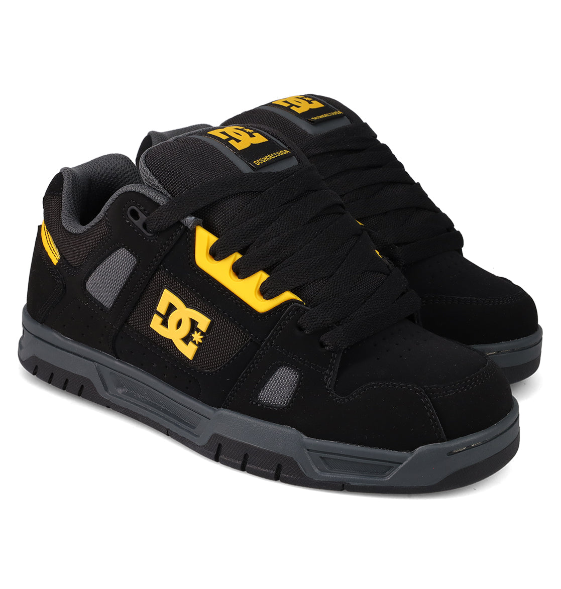 Men's Stag Shoes - Black/Yellow | DC Shoes