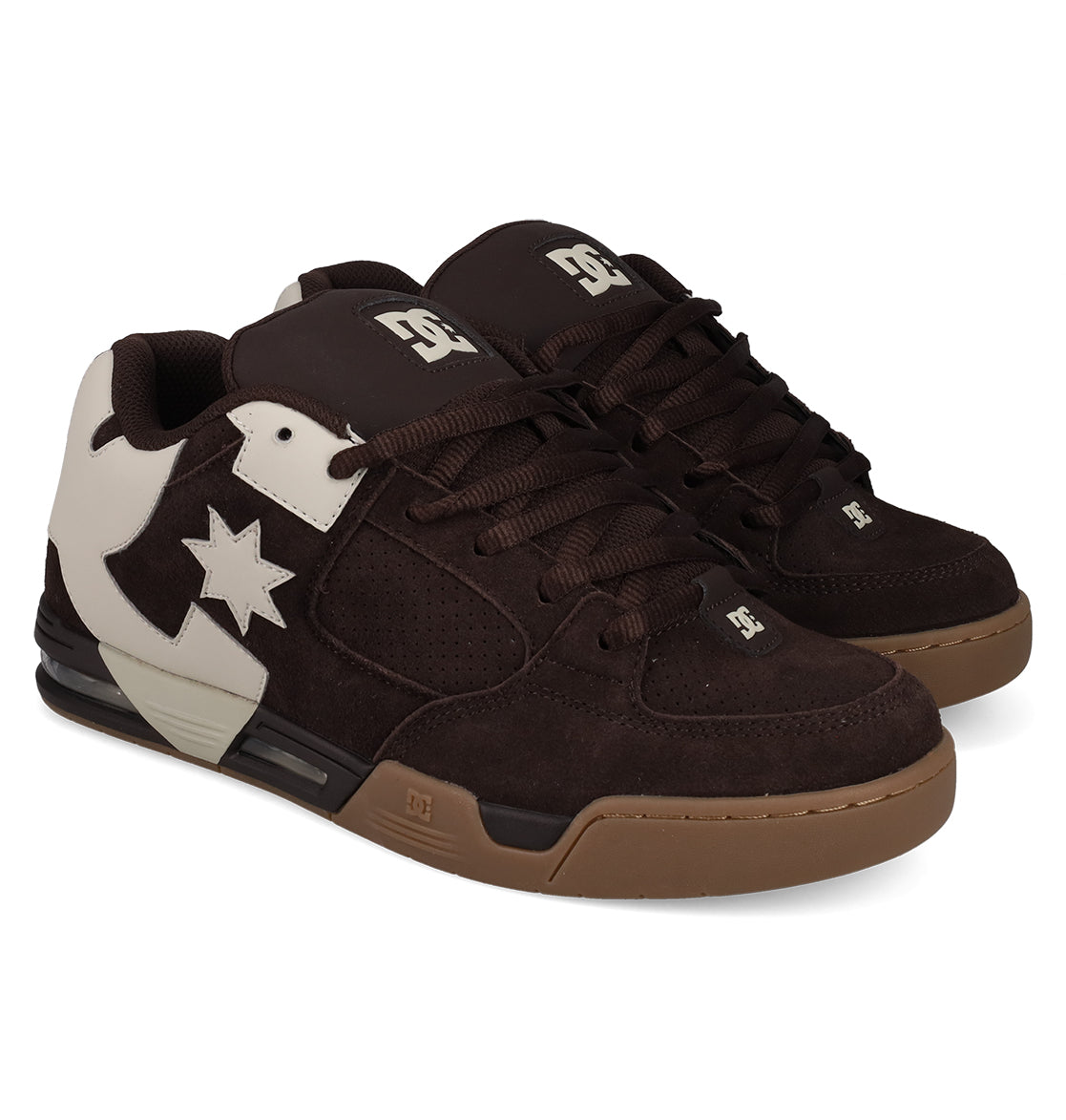 Men's Command Special Edition Shoes - Brown/Wht/Gum | DC Shoes