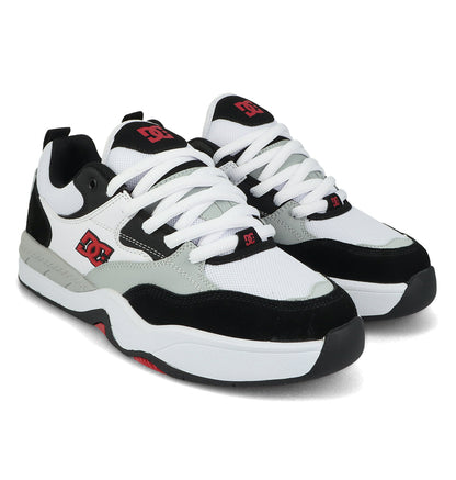 Men's Ascend Skate Shoes - White/Grey/Black/Red | DC Shoes
