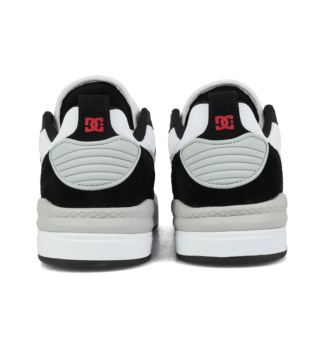Men's Ascend Skate Shoes - White/Grey/Black/Red | DC Shoes