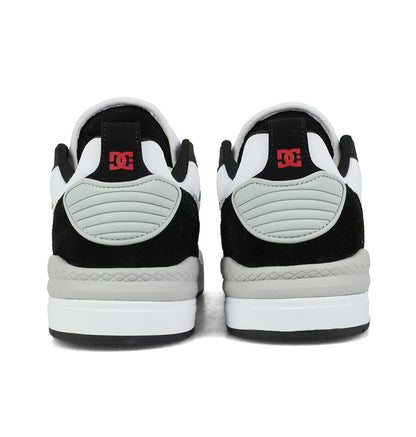 Men's Ascend Skate Shoes - White/Grey/Black/Red | DC Shoes