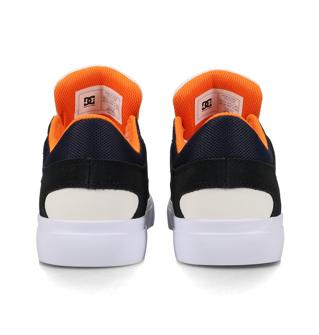 Men's Onyx Skate Shoes - Black/White/Orange/Blue | DC Shoes