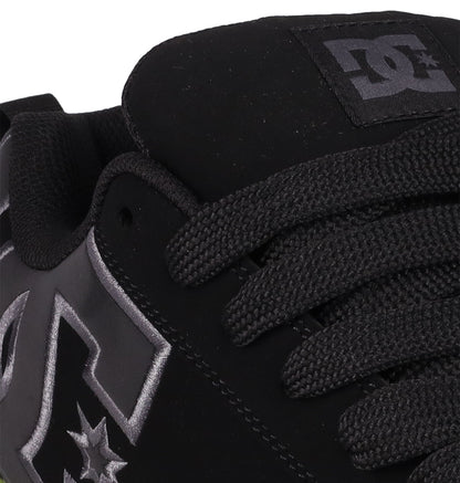 Men's Court Graffik SE Shoes - Black/Lime | DC Shoes