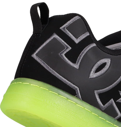 Men's Court Graffik SE Shoes - Black/Lime | DC Shoes