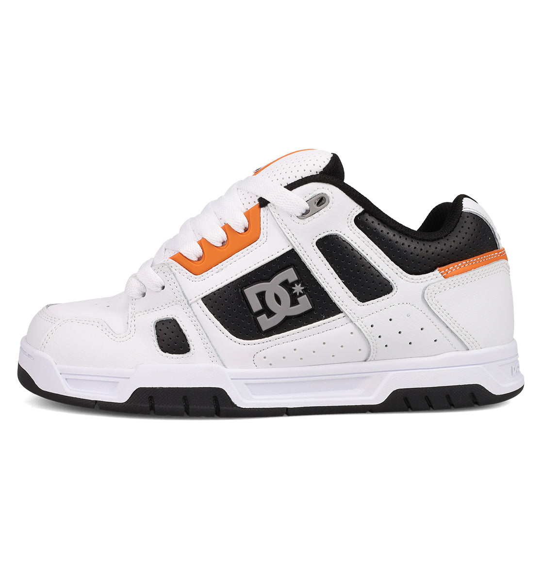 Men's Stag Shoes - White/Black/Orange | DC Shoes