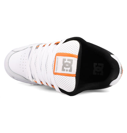 Men's Stag Shoes - White/Black/Orange | DC Shoes