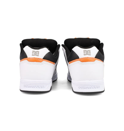 Men's Stag Shoes - White/Black/Orange | DC Shoes