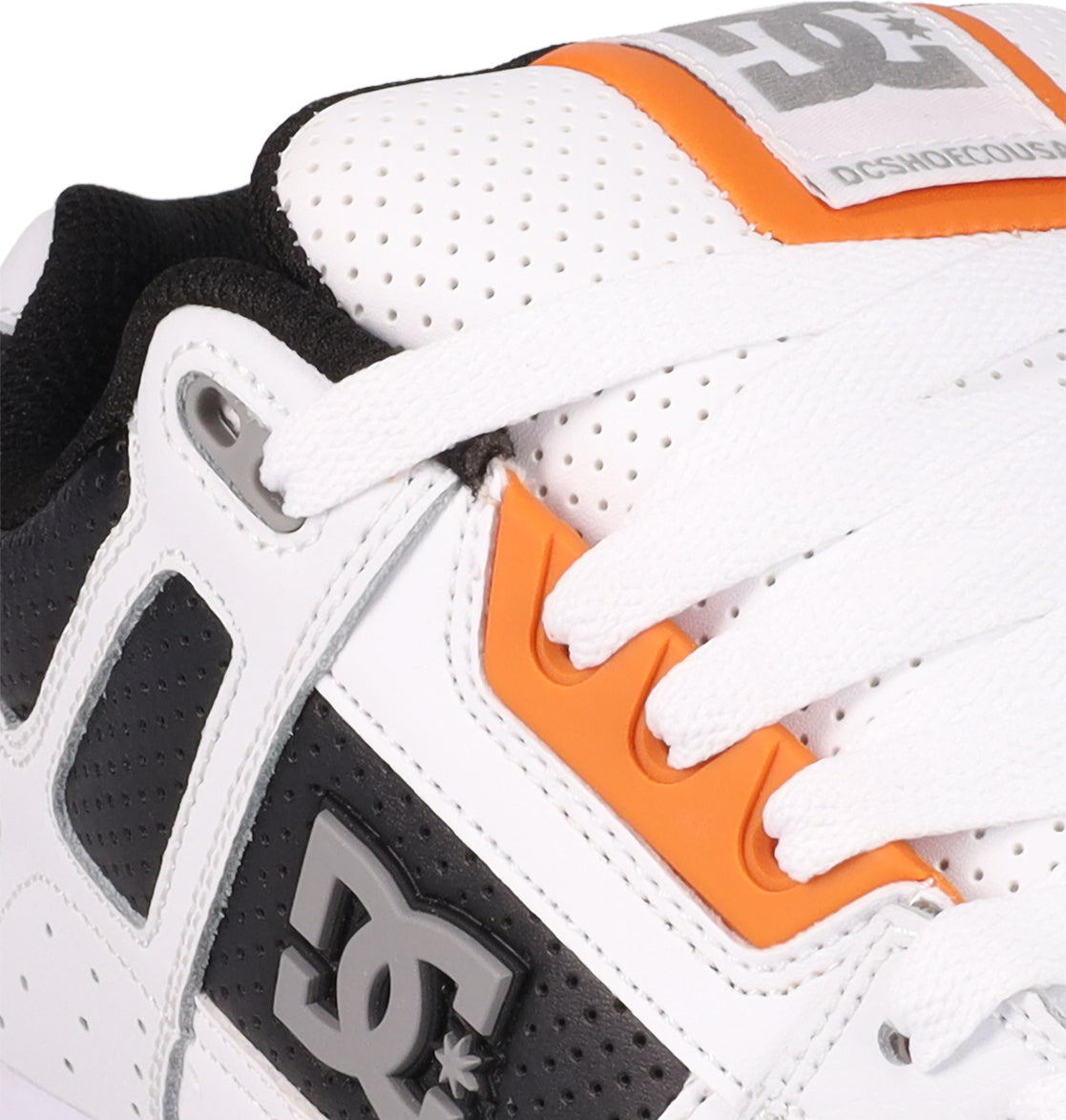 Men's Stag Shoes - White/Black/Orange | DC Shoes