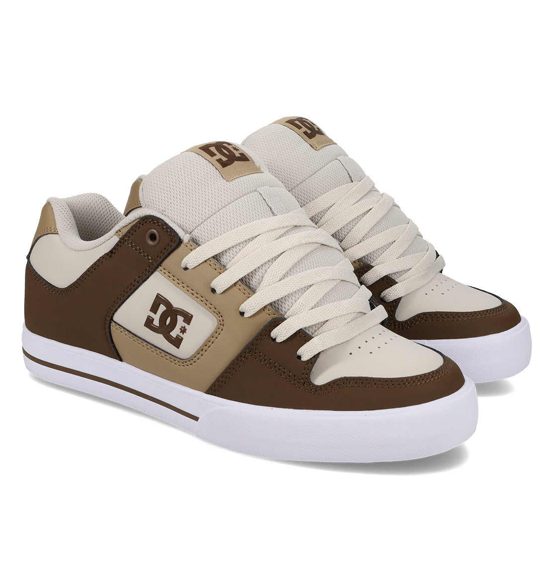 Men's Pure Shoes - Cream/Brown/Tan | DC Shoes