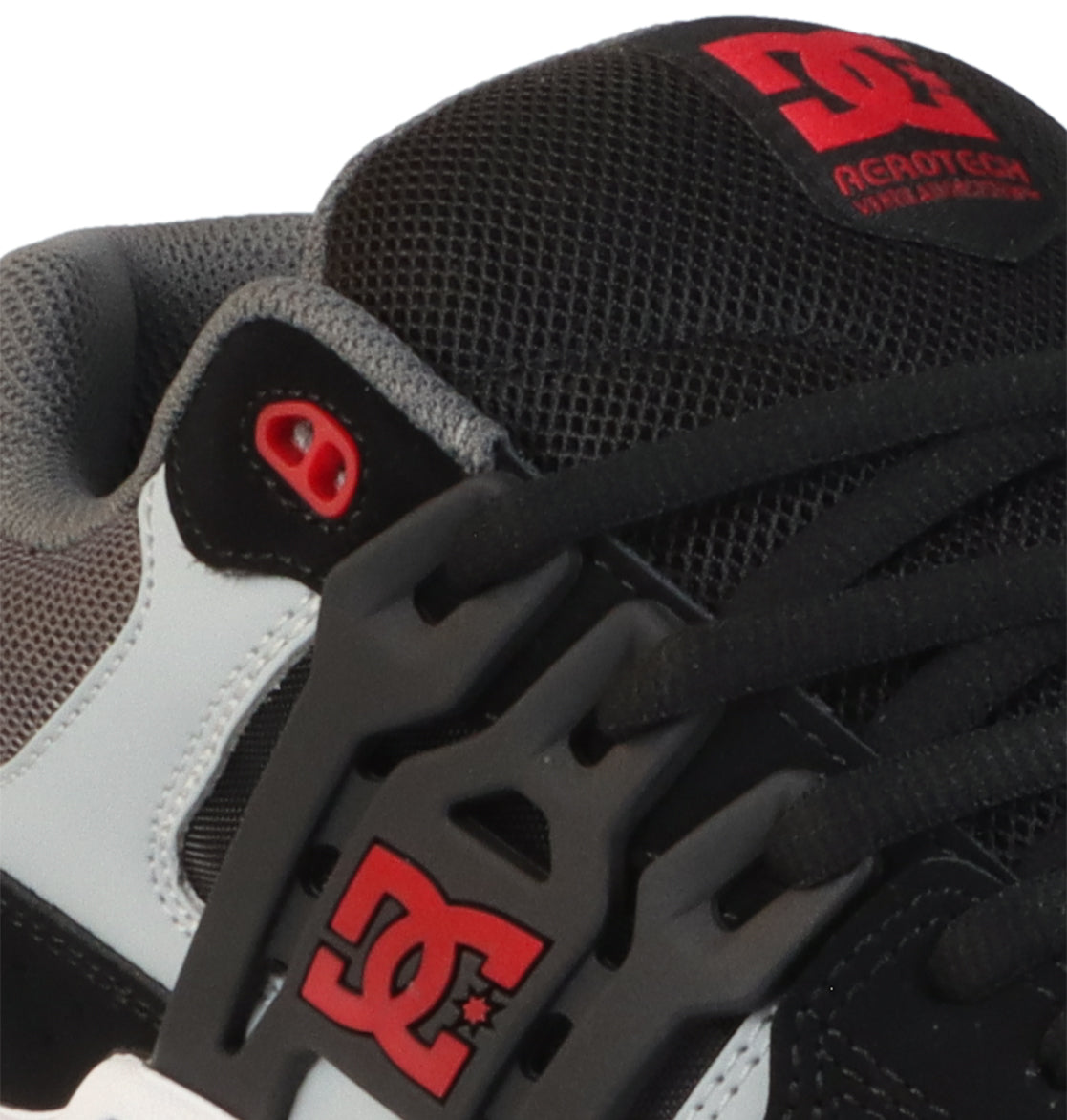 Men's AT-2 Shoes - Black/Grey/Red | DC Shoes