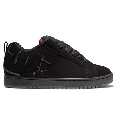 Men's Court Graffik Shoes - Black/Red | DC Shoes