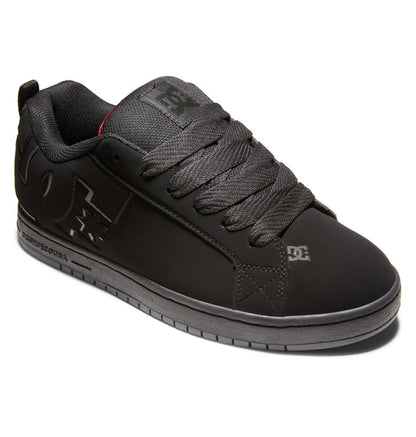 Men's Court Graffik Shoes - Black/Red | DC Shoes