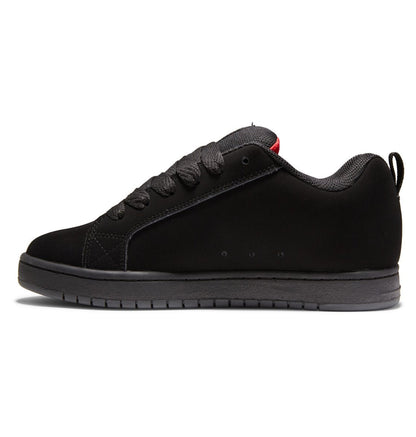 Men's Court Graffik Shoes - Black/Red | DC Shoes
