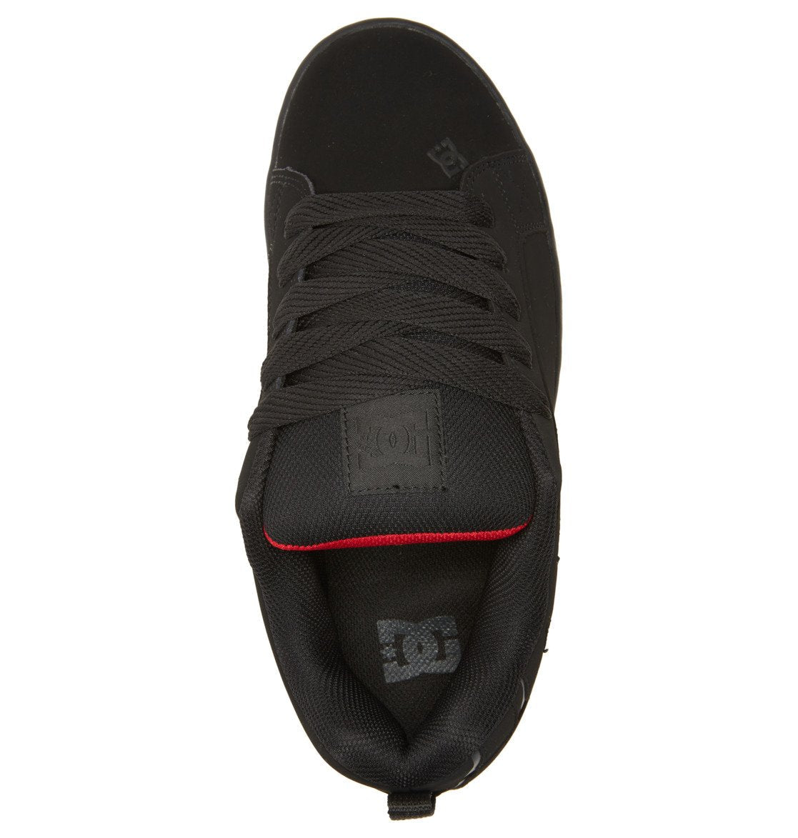 Men's Court Graffik Shoes - Black/Red | DC Shoes