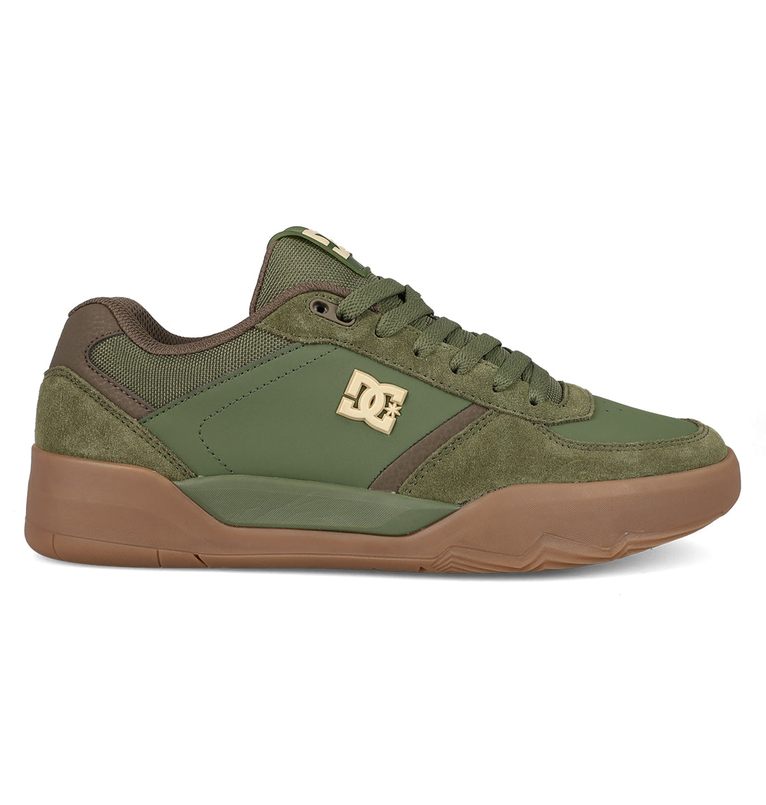 Men's Fractal Shoes - Olive/Gum | DC Shoes