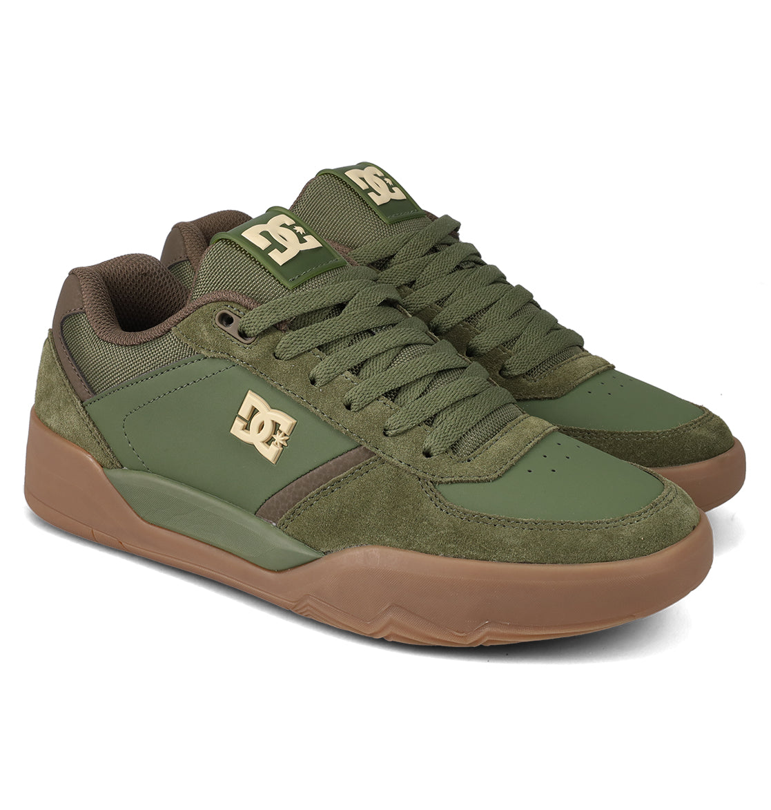 Men's Fractal Shoes - Olive/Gum | DC Shoes