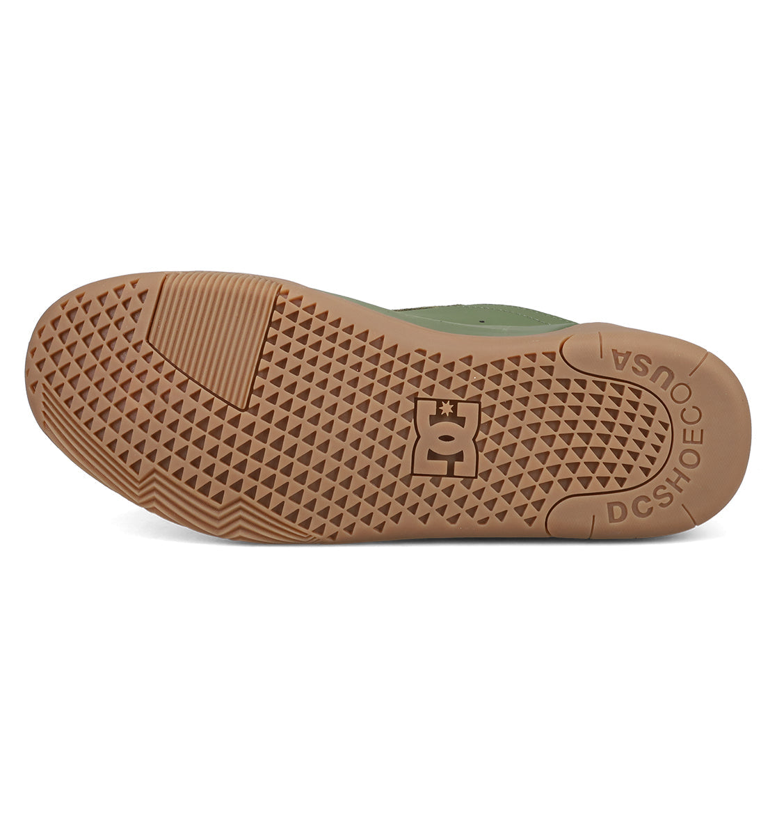 Men's Fractal Shoes - Olive/Gum | DC Shoes