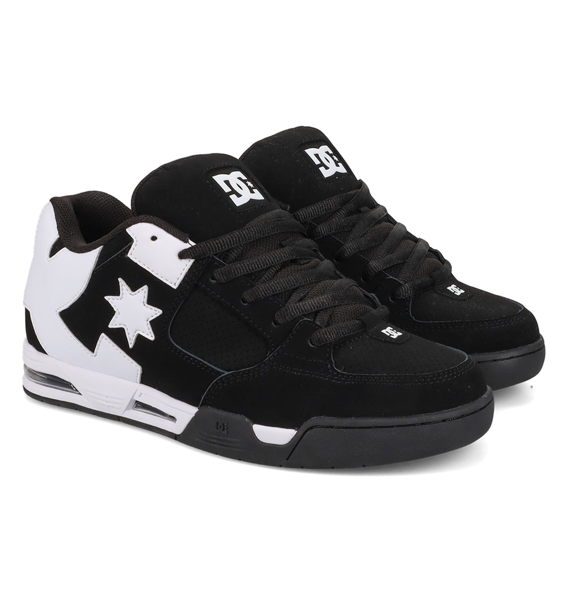 Men's Command  Shoes - Black/White Black/White | DC Shoes