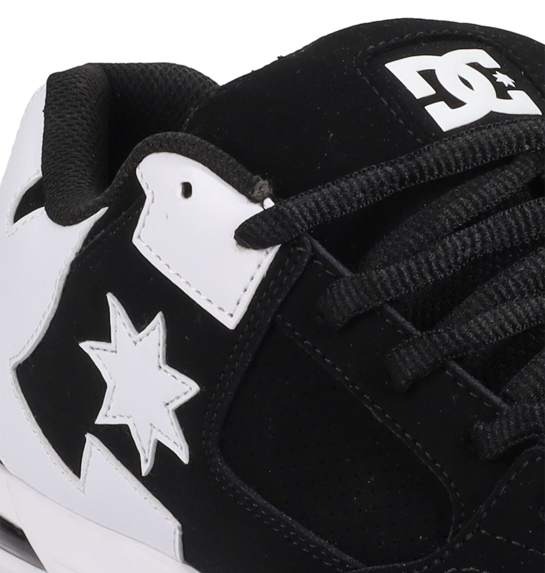 Men's Command  Shoes - Black/White Black/White | DC Shoes