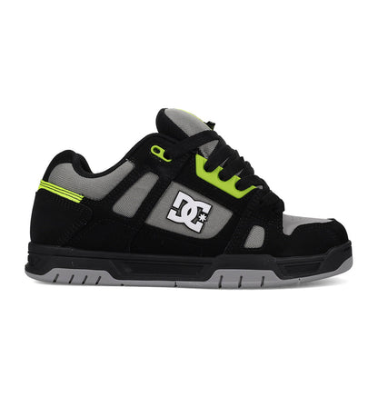 Men's Stag Shoes - Black/Grey/Green | DC Shoes