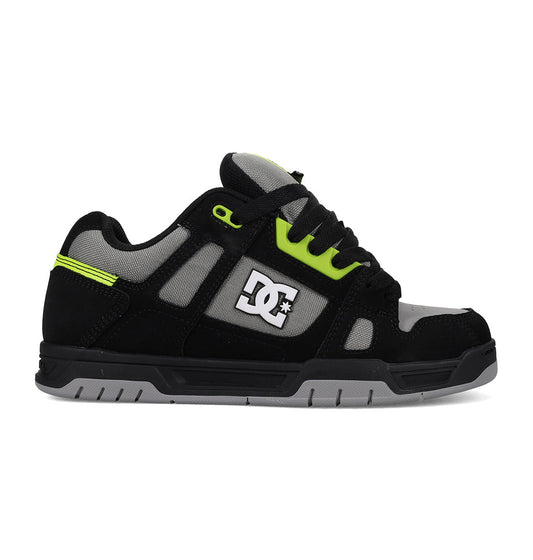 Men's Stag Shoes - Black/Grey/Green | DC Shoes