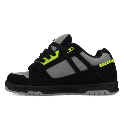 Men's Stag Shoes - Black/Grey/Green | DC Shoes