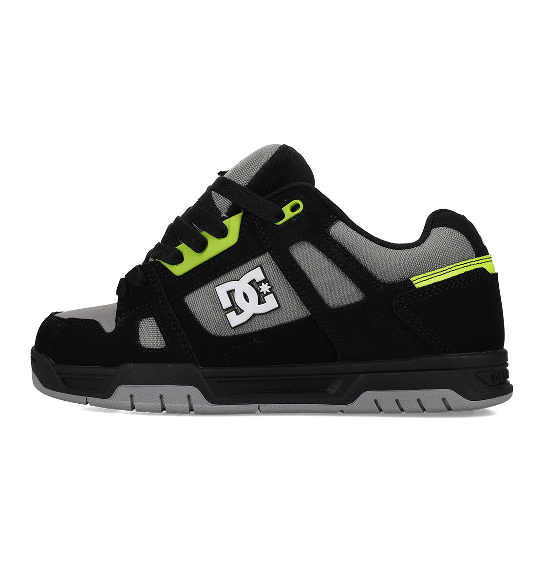 Men's Stag Shoes - Black/Grey/Green | DC Shoes