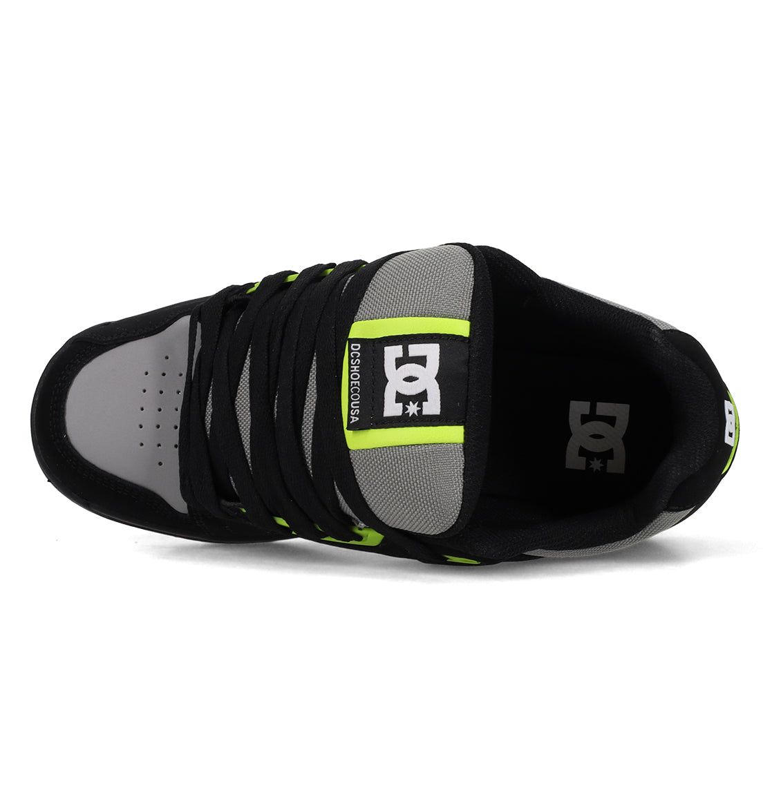 Men's Stag Shoes - Black/Grey/Green | DC Shoes