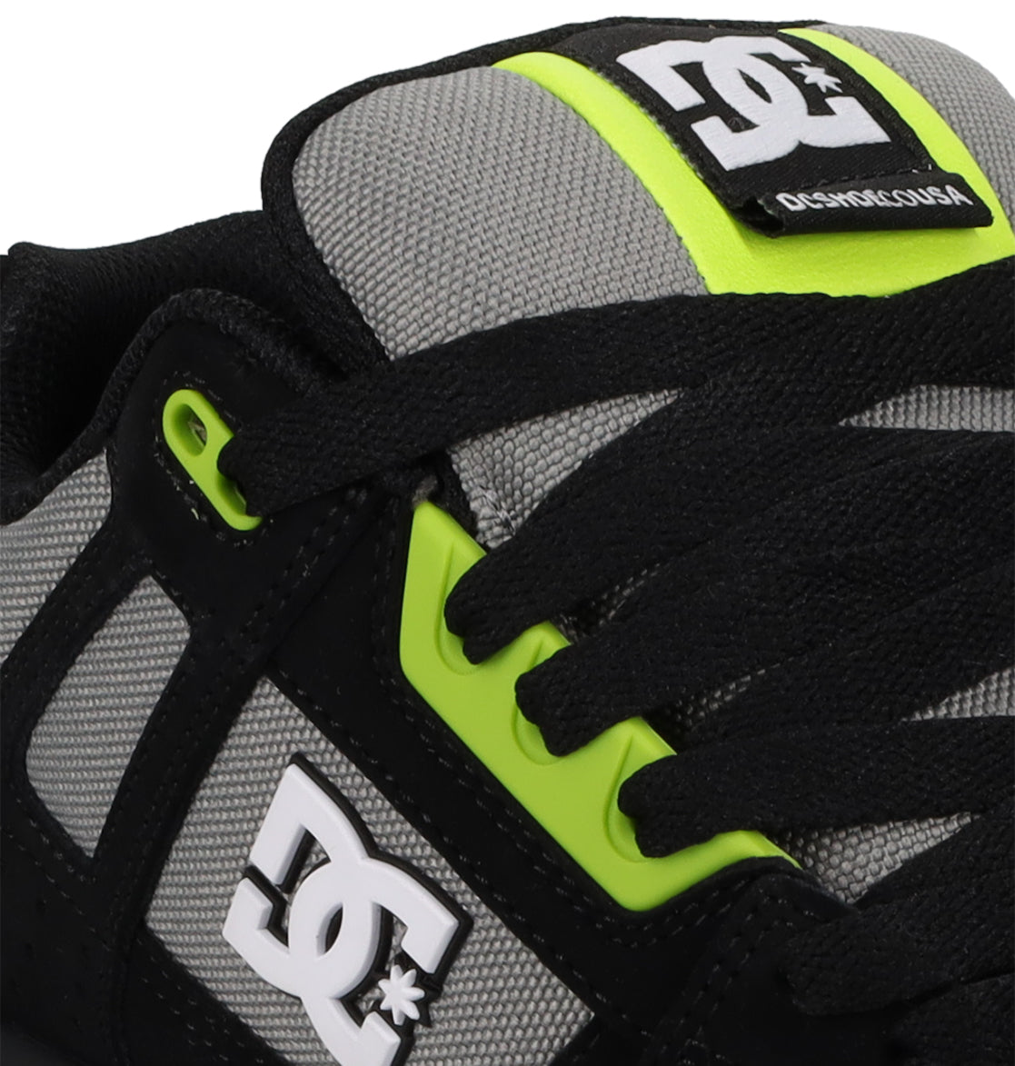 Men's Stag Shoes - Black/Grey/Green | DC Shoes