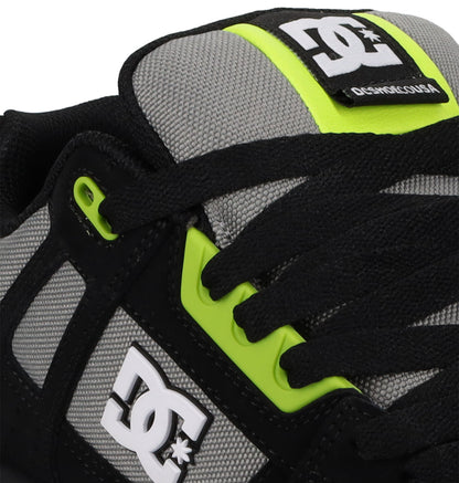 Men's Stag Shoes - Black/Grey/Green | DC Shoes