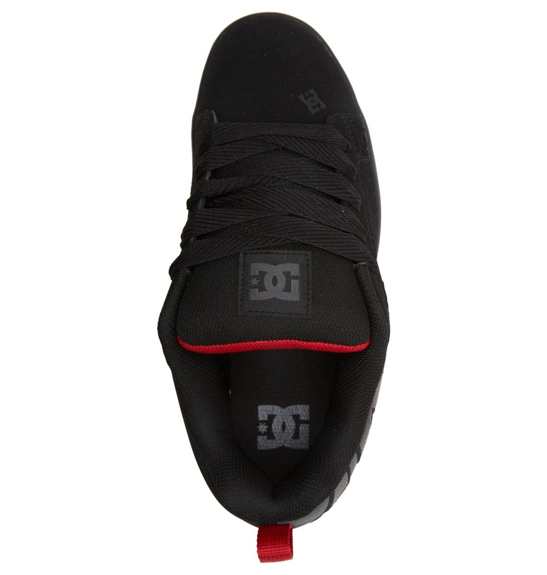 Men's Court Graffik Shoes - Black/Grey/Red | DC Shoes