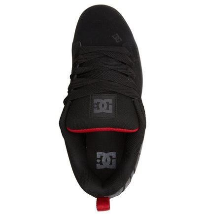 Men's Court Graffik Shoes - Black/Grey/Red | DC Shoes