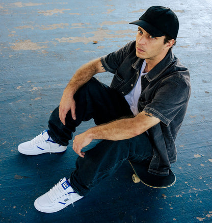 Men's Fractal Skate Shoes - White/Blue | DC Shoes