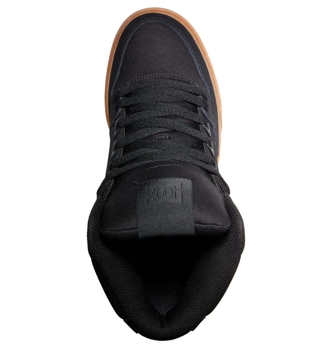 Men's Pure High-Top Shoes - Black/Gum | DC Shoes