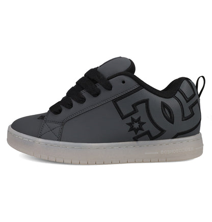 Men's Court Graffik SE Shoes - Gray/Black | DC Shoes
