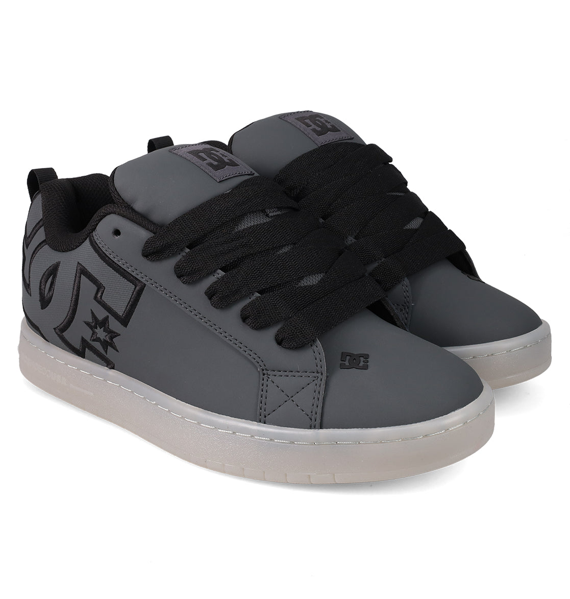 Men's Court Graffik SE Shoes - Gray/Black | DC Shoes