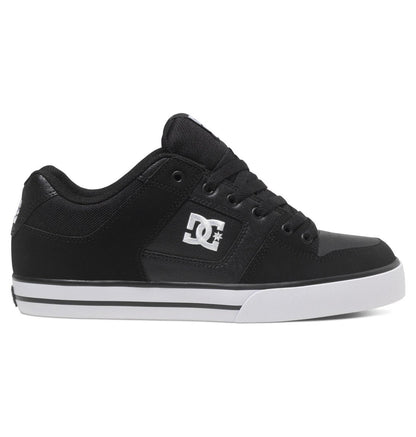 Men's Pure Shoes - Black/Black/White | DC Shoes