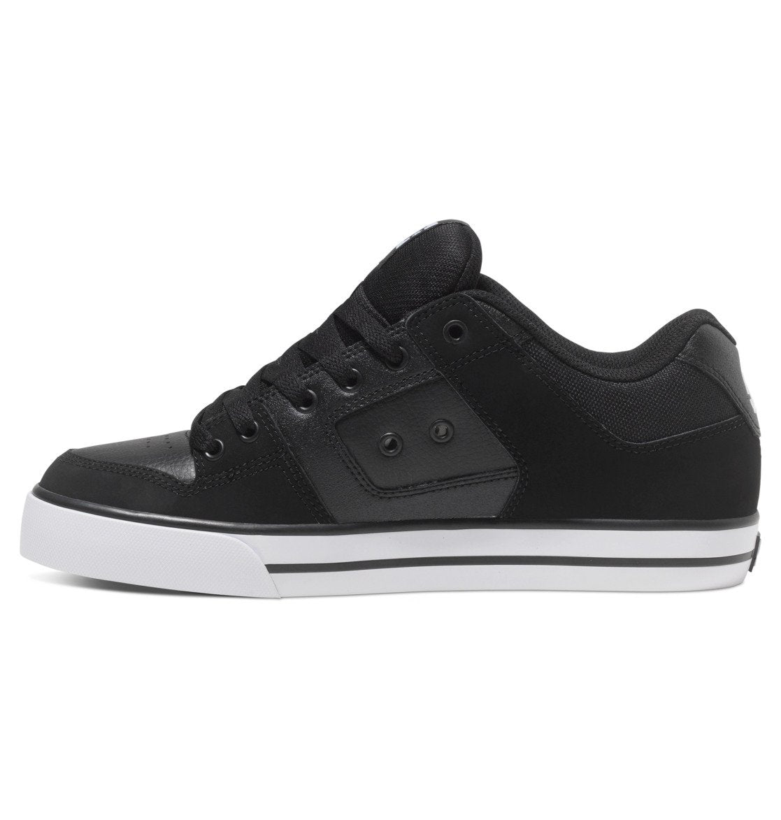 Men's Pure Shoes - Black/Black/White | DC Shoes