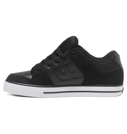 Men's Pure Shoes - Black/Black/White | DC Shoes