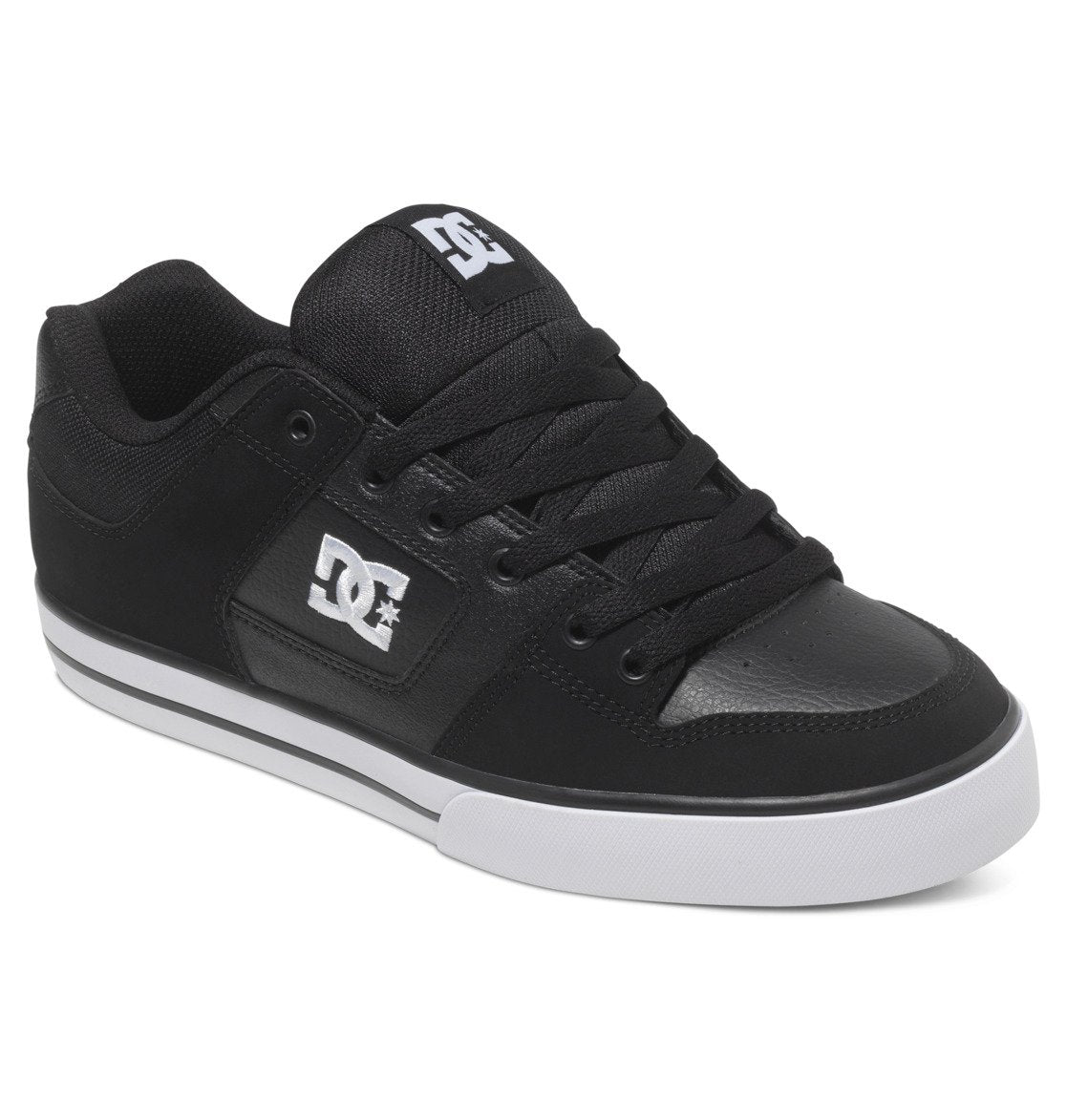 Men's Pure Shoes - Black/Black/White | DC Shoes