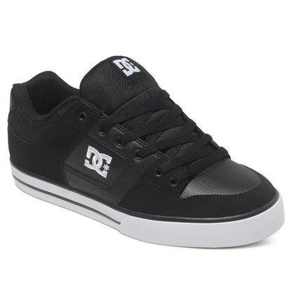 Men's Pure Shoes - Black/Black/White | DC Shoes